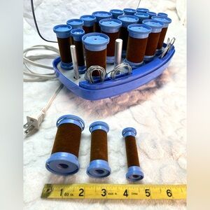 Cool Retro Clairol 1992 Hair Rollers Set